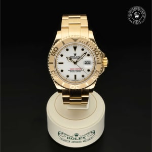Rolex Certified Pre Owned Yacht Master 40 mm in Yellow gold 16628 Bucherer Germany